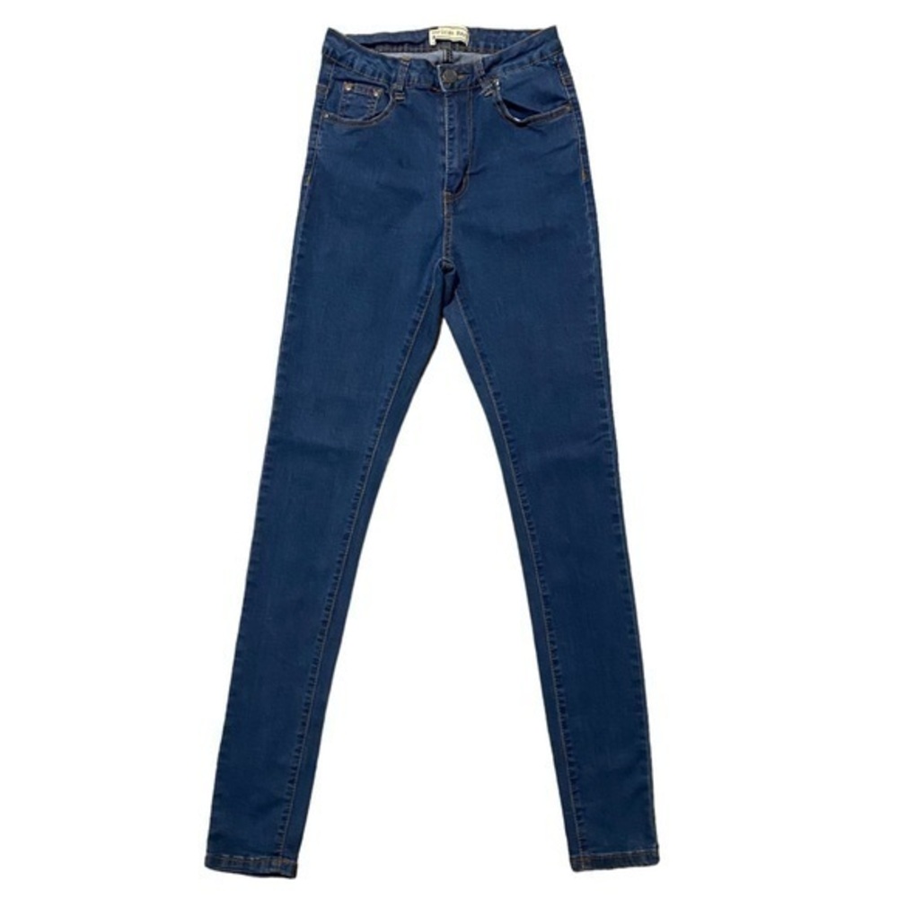 American Bali Women’s High Waisted Dark Wash Denim skinny Jeans Size Small
